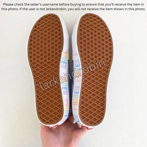 NEW Vans SK8-Mid Pride Sneaker Skateboarding Shoes LGBTQ  Women's 10.5 / Men's 9