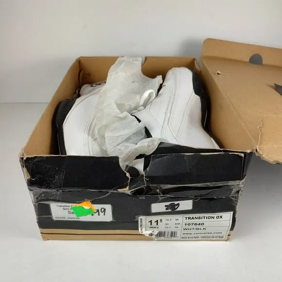 NEW Y2K Converse Transition OX low leather streetwear basketball shoes mens 11.5