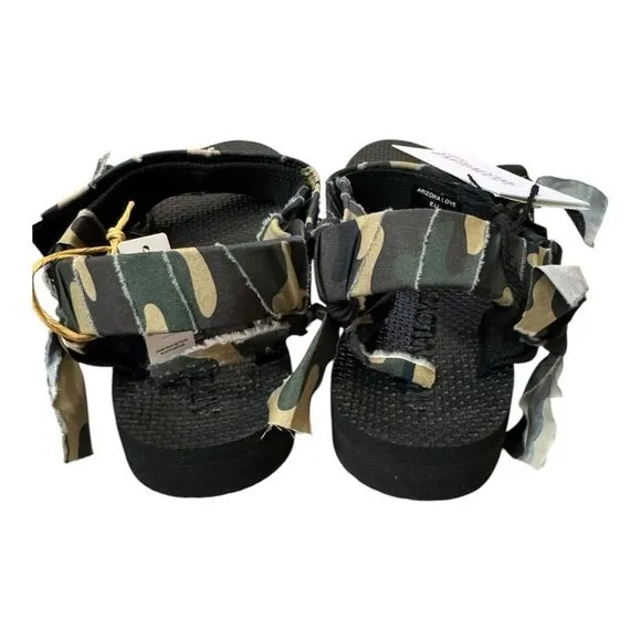 NEW Arizona Love Camo Print Trekky Women's Sandals 36
