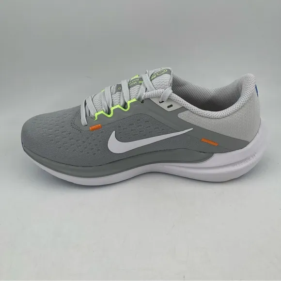 NIB! 👞 Nike Air Winflo 10 Grey White Lace-Up Low Top Running Shoes - Size 5.5 Y