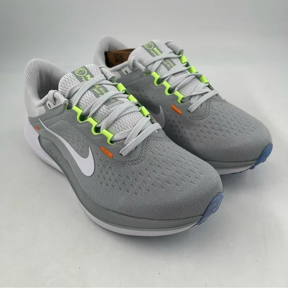 NIB! 👞 Nike Air Winflo 10 Grey White Lace-Up Low Top Running Shoes - Size 5.5 Y