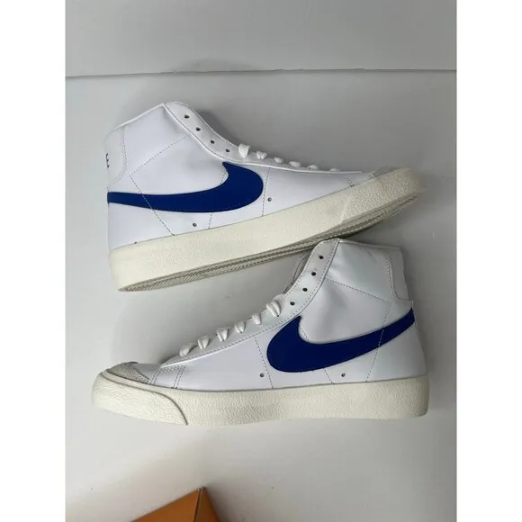 NIB Nike Blazer Mid 77 Vintage Racer Blue Ankle Shoes #369