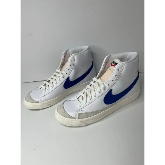 NIB Nike Blazer Mid 77 Vintage Racer Blue Ankle Shoes #369