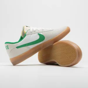 NIB Nike SB Heritage Vulc Shoes Lucky Green White Suede