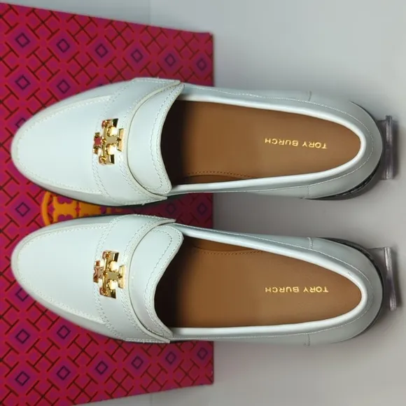 NIB Tory Burch Mini Everly Chunky platform loafer shoes womans 8.5