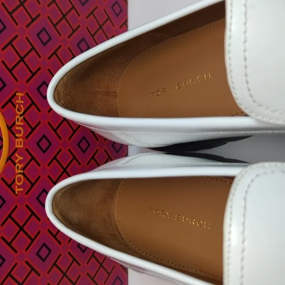NIB Tory Burch Mini Everly Chunky platform loafer shoes womans 8.5