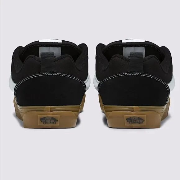 NIB - Vans Knu Skool Shoes, Black/Gum – Men’s 7 / Women’s 8.5