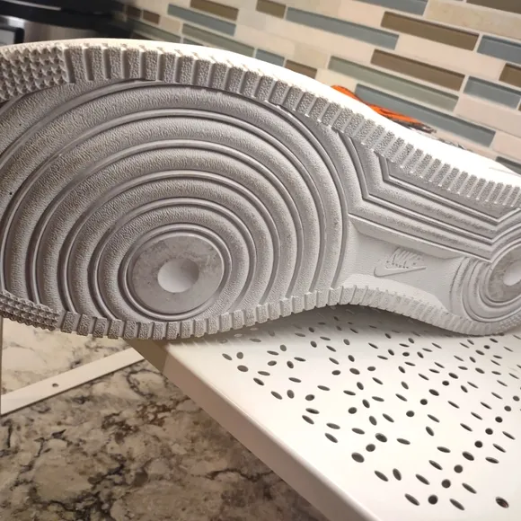 Nike Air AF1 Men's Hightop Size 18 Shoes - Custom Sharpie Design