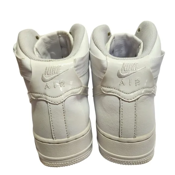 Nike Air Force 1 Kids White High-Top Sneakers Size 6 Big Boys Shoes
