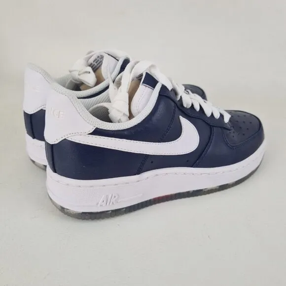 Nike Air Force 1 LE Navy  Leather Sneaker