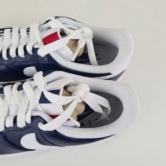 Nike Air Force 1 LE Navy  Leather Sneaker