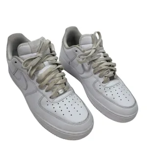 Nike Air Force 1 Mens 13 Low Top Lace Up Streetwear Sneakers Shoes White Casual