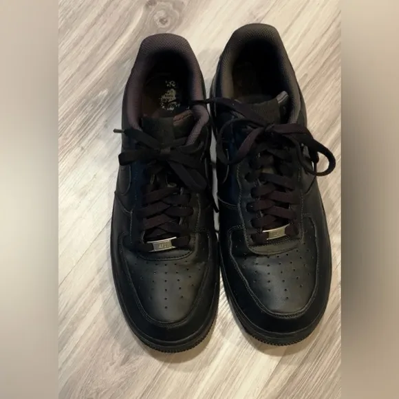 Nike Air Force 1 Men's Black Sneakers
