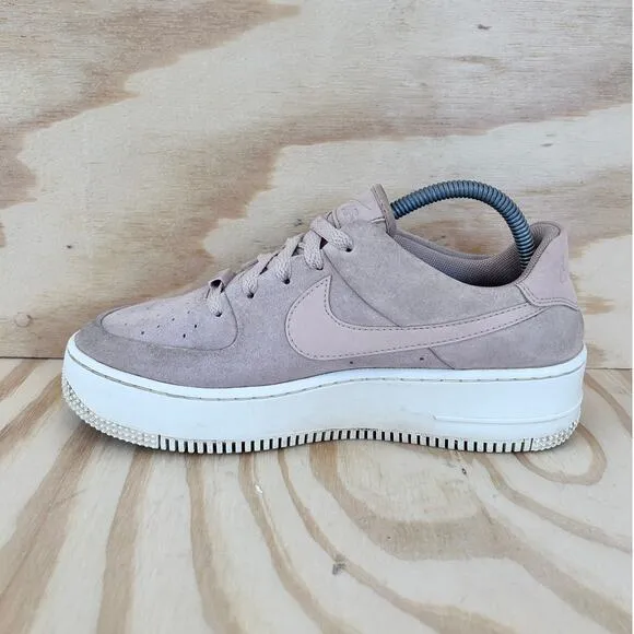 Nike - Air Force 1 Sage Low Top - Sneakers - Pink - Women's - 9.5 - AR5339-201