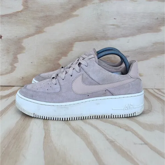 Nike - Air Force 1 Sage Low Top - Sneakers - Pink - Women's - 9.5 - AR5339-201