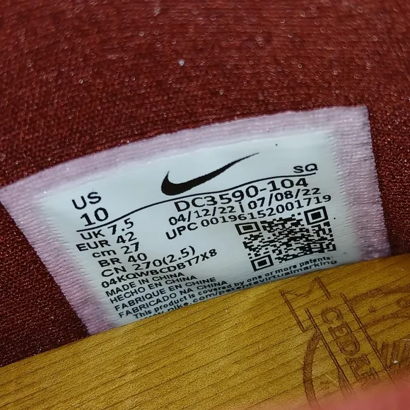 Nike Air Force 1 Scuplt Streetwear/Lifestyle Shoes size 8.5 Men/10 Women