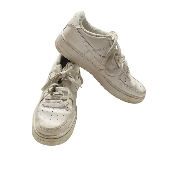Nike Air Force 1 White Athletic Sneaker Shoes 2020 Size Youth 6.5 Streetwear