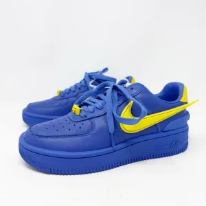 Nike Air Force 1 x AMBUSH Warriors Colorway Blue Yellow Sneakers US 6.5