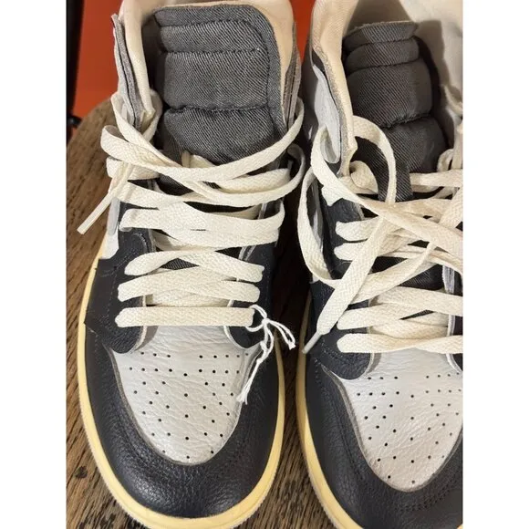 Nike Air Jordan 1 High Grey Women's Shoes. Size 7