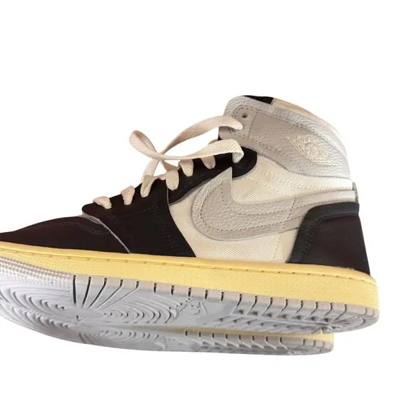 Nike Air Jordan 1 High Grey Women's Shoes. Size 7