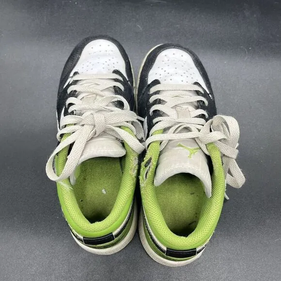 Nike Air Jordan 1 Low SE GS Floral Vines Girls 4Y DQ8389-100 casual streetwear