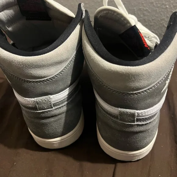 Nike Air Jordan 1 Retro High OG Washed Black Authentic fits lady size 12.5
