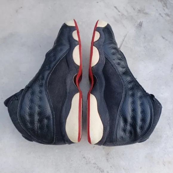 Nike Air Jordan 13 Playoff 2011 Black Leather Streetwear Sneakers Shoes