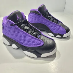 NIKE AIR JORDAN 13 RETRO GS TODDLER KIDS PURPLE VENOM SHOES SIZE 13C FD4649-501