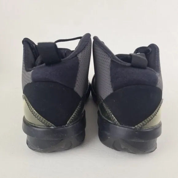 Nike Air Jordan 2010 Jumpman PS Leather LITTLE KIDS Black Sneakers Size 3 Y