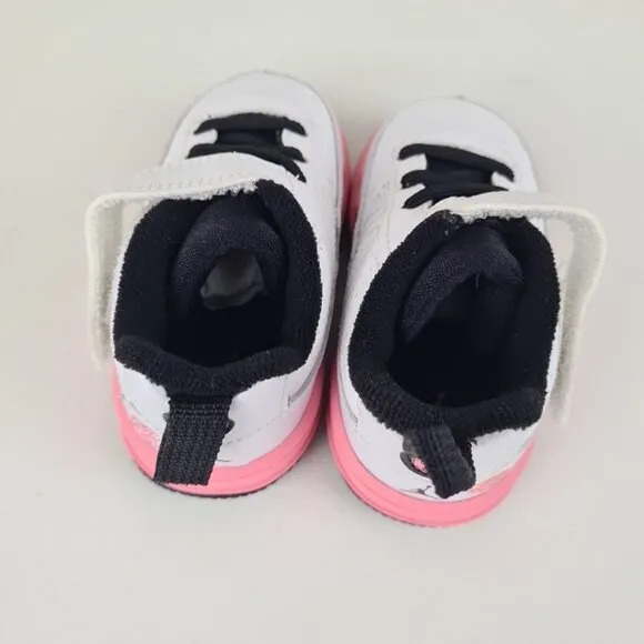 Nike Air Jordan 9 Fusion Toddler Girl Shoes White Leather SZ 4.5 C