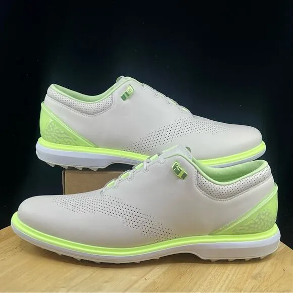 Nike Air Jordan ADG 4 Golf Shoes Bone White Volt Green Men’s Sz 13 (DM0103-003)