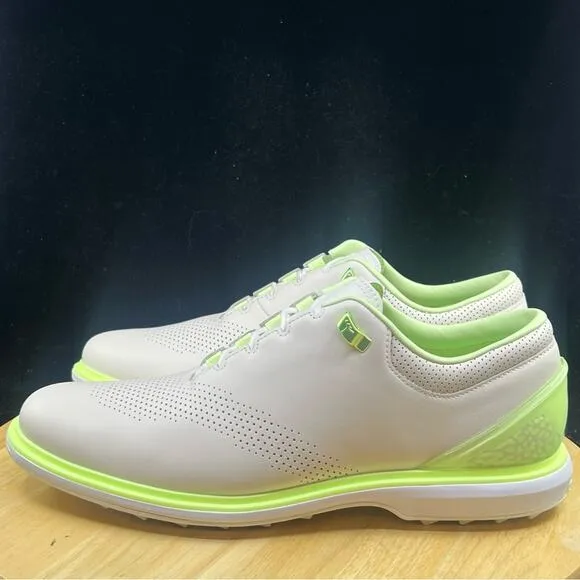 Nike Air Jordan ADG 4 Golf Shoes Bone White Volt Green Men’s Sz 13 (DM0103-003)