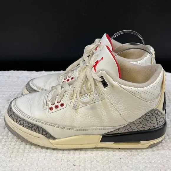 Nike Air Jordan Boy's White Shoes/Sneakers Size 5Y SKU 5061
