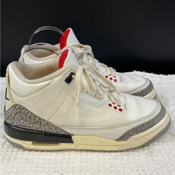 Nike Air Jordan Boy's White Shoes/Sneakers Size 5Y SKU 5061