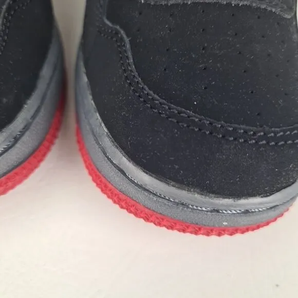 Nike Air Jordan Fusion Leather LITTLE KIDS Black Sneakers Size 3 Y