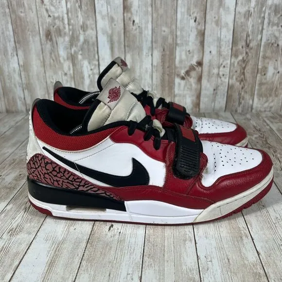Nike Air‎ Jordan Legacy 312 Low Chicago Red White Black Sneakers Size 11