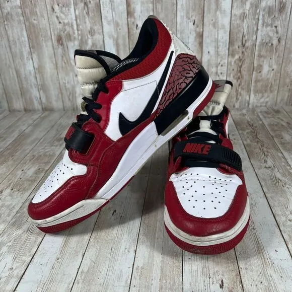 Nike Air‎ Jordan Legacy 312 Low Chicago Red White Black Sneakers Size 11