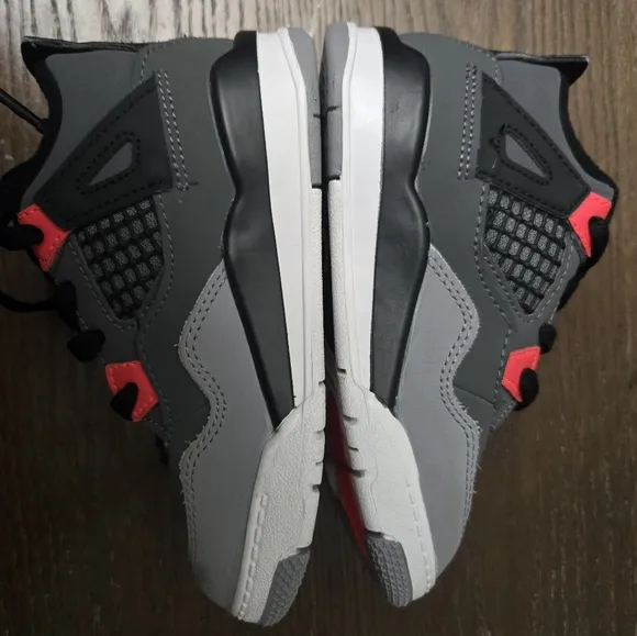 Nike Air Jordan Toddler Size 9c Retro Sneakers Shoes Infrared Black Kids Boys Gi