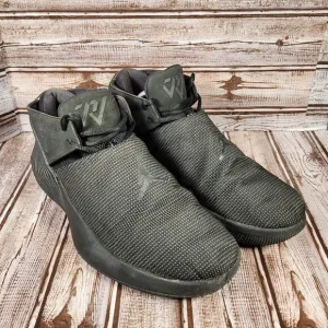 NIKE AIR JORDAN Why Not Zer0.1 Men's 10.5 Black Mid-Top Sneaker Shoes AR0043-001