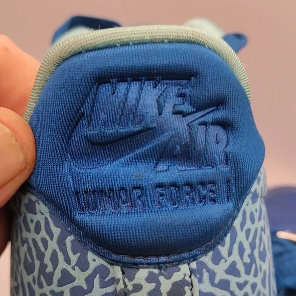 Nike Air lunar Force 1 LUX VT military blue women's size 9