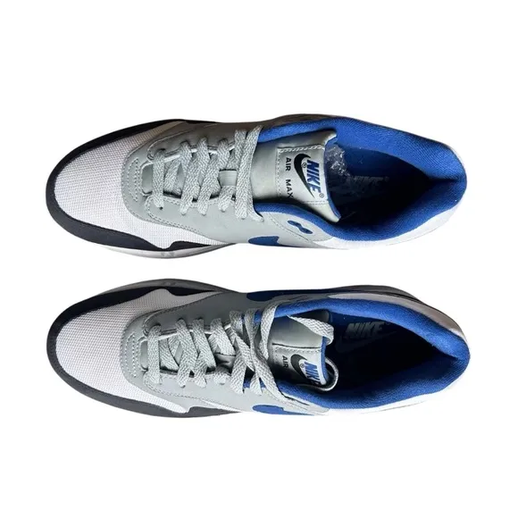 Nike Air Max 1 Gym Blue White Grey AH8145-102 Mens Size 11.5 Rare
