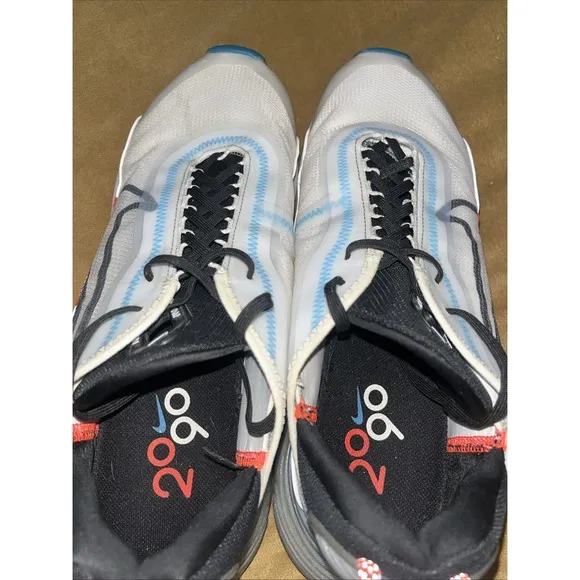 Nike Air Max 2090 Pure Platinum Size 13 LikeNew Gym Shoes Casual Sneakers Crispy