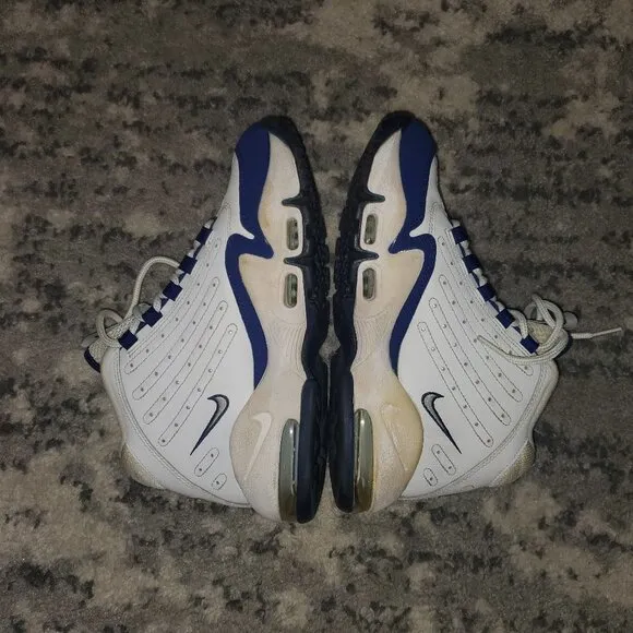 Nike Air Max Griffey White/Blue Vintage Shoes ||5Y