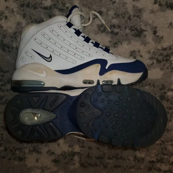 Nike Air Max Griffey White/Blue Vintage Shoes ||5Y