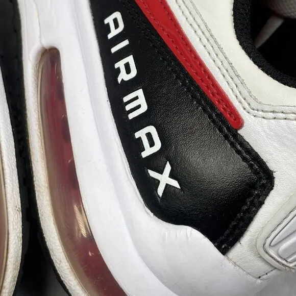 Nike Air Max LTD 3 Men's Size 9.5 White University Red Black Sneakers BV1171-100