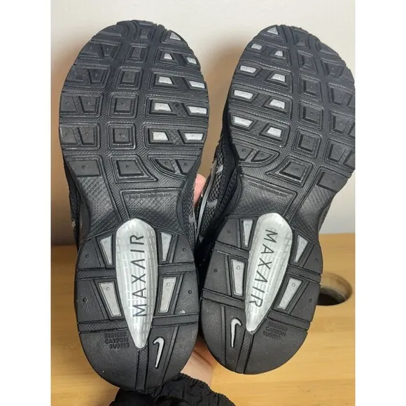 Nike Air Max Torch 4 Black Anthracite Silver Men Running Casual Shoes 343846-002