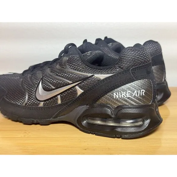 Nike Air Max Torch 4 Black Anthracite Silver Men Running Casual Shoes 343846-002