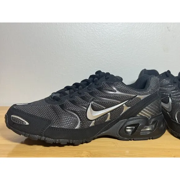Nike Air Max Torch 4 Black Anthracite Silver Men Running Casual Shoes 343846-002