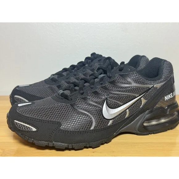 Nike Air Max Torch 4 Black Anthracite Silver Men Running Casual Shoes 343846-002