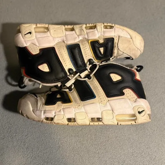 Nike Air More Uptempo 96 Primary Colors-DM1297-100- US Men's size 10